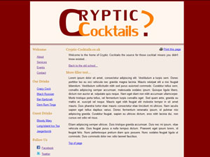 Cryptic Cocktails